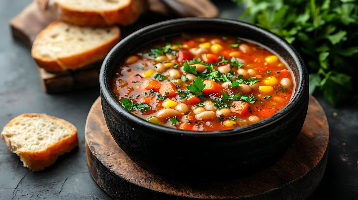 Så lagar du minestronesoppa med köksredskap från ONYX Cookware
