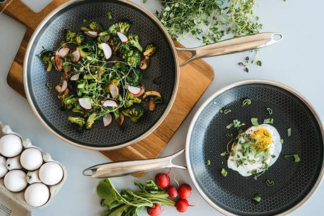 Så tar du bäst hand om din ONYX Cookware non-stick-hybridstekpanna
