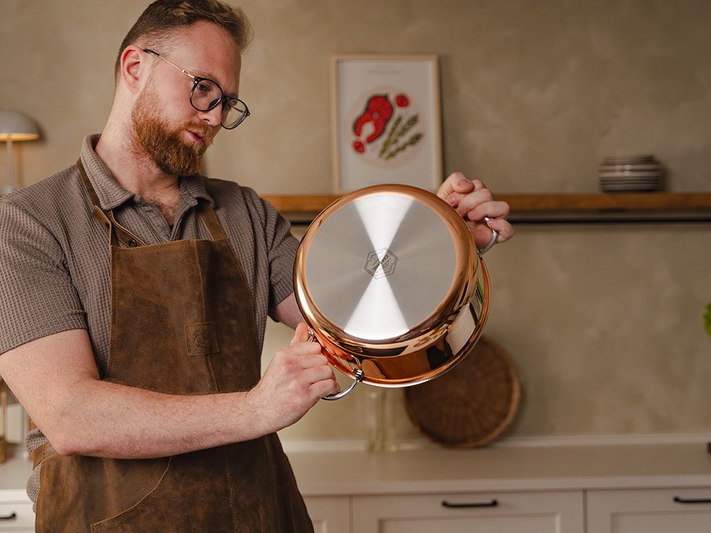 KOPPAR HYBRID NON-STICK GRYTSET - 2 DELAR - 7