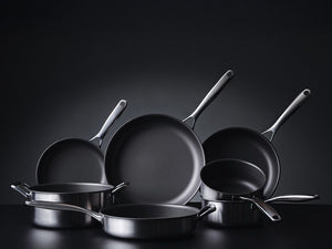 ZERO – NATURLIGT NON-STICK KOKKÄRLSET – 7 DELAR - 7