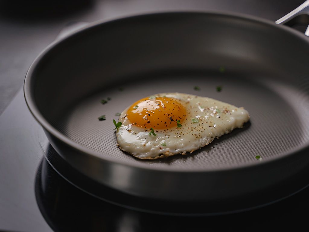 ZERO – NATURLIG NON-STICK STEKPANNESET - 3-DELAR - 5
