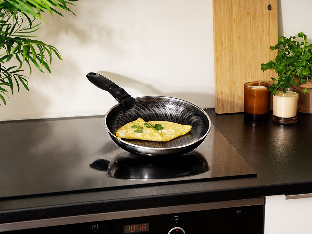 STEKPANNA MED AVTAGBART HANDTAG – 2-DELAR SAUTÉSET - 2