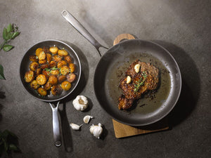 ZERO – NATURLIG NON-STICK STEKPANNESET - 3-DELAR - 3