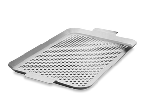 BBQ-BRICKA I ROSTFRITT STÅL 50×30 CM - 1