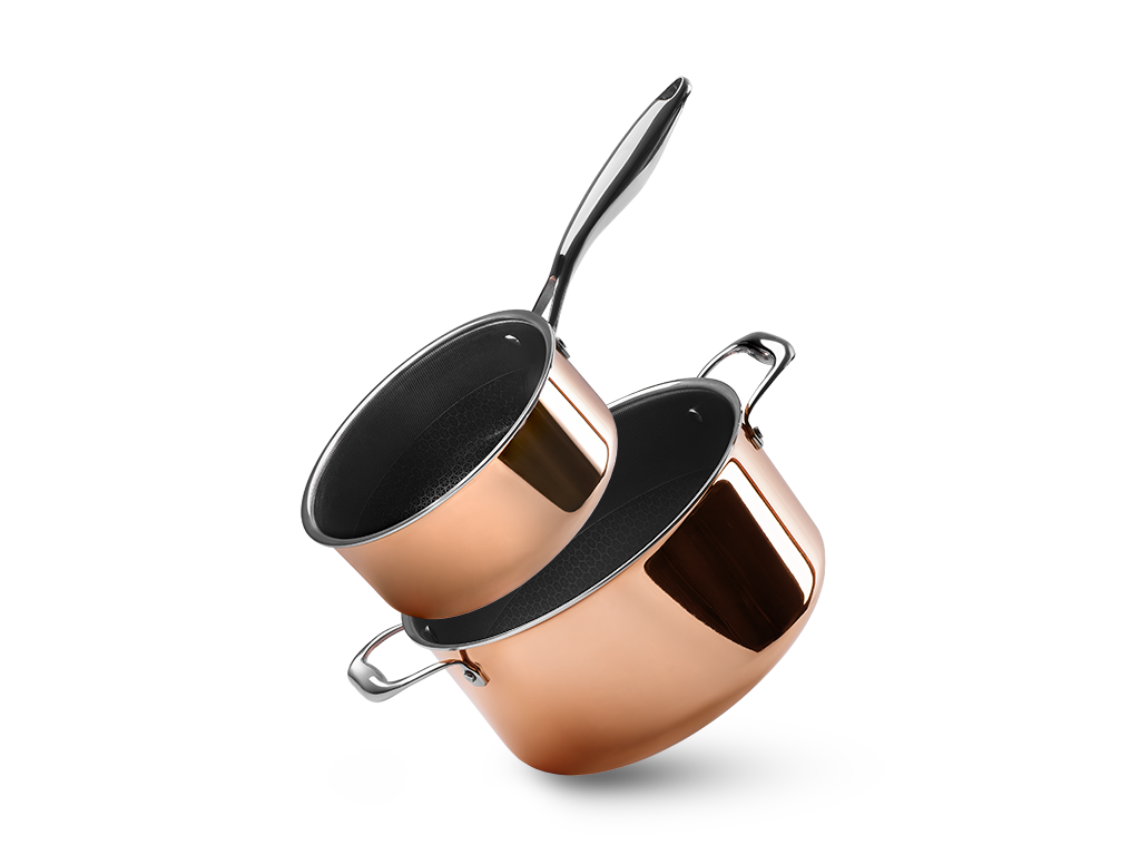 KOPPAR HYBRID NON-STICK GRYTSET - 2 DELAR - 1